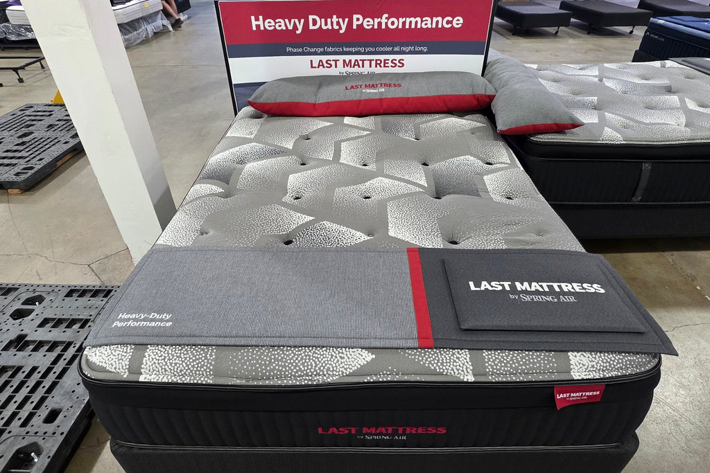 60% Off Last Mattress Euro Top Plush By Spring Air